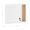 Martha Stewart Everette 24in.x18in. Magnetic Dry Erase Calendar and Crk Board Combo w/Mrkr, Mgnts, and Psh Pns, Wht BR-PM-COM-MW4C1-4561-WT-MS - alternate 3
